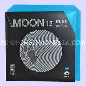 Yinhe Moon 12 Blue -Karet Pingpong Rubber Tenis Meja Bet Bat Moon Biru