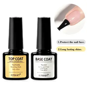 Base Coat UV - Top Coat UV - Kutek Pelindung Nail Art - Kutek Base Coat Top Coat Nail Art - Base Coat Nail Art - Top Coat Nail Art