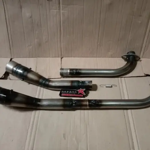 leher knalpot jupiter,vega,shogun n supra