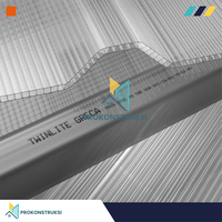 Gambar Twinlite Greca Atap Polycarbonate 6mm - Garansi Resmi 15 Tahun dari Alderon Polycarbonate Kota Tangerang Selatan 3 Tokopedia