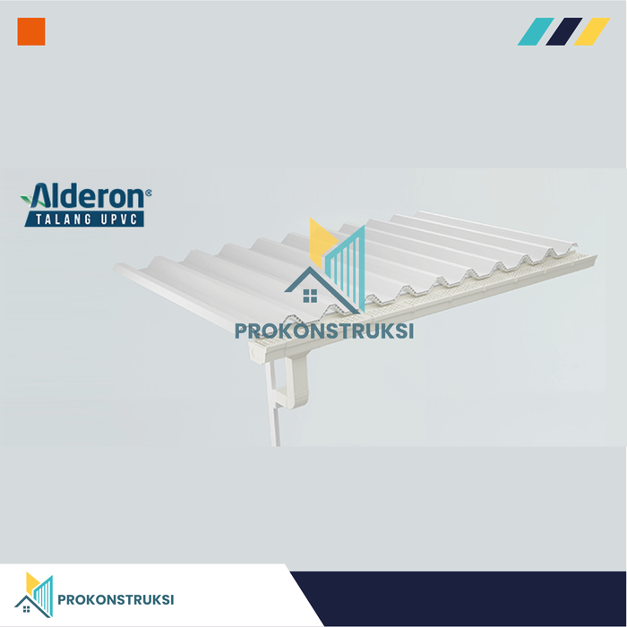 Gambar Set Talang Air Alderon - Putih - 3 Meter dari Alderon Polycarbonate Kota Tangerang Selatan Tokopedia