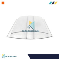 Gambar Profil Sambungan Polycarbonate - List H 6mm - Warna Clear dari Alderon Polycarbonate Kota Tangerang Selatan 2 Tokopedia