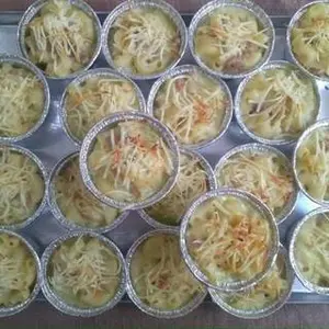 (20pc) Wadah / Cup Aluminium Foil RX 121 Tanpa Tutup