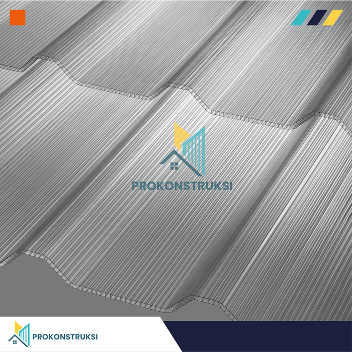 Gambar Twinlite Greca Atap Polycarbonate 6mm - Garansi Resmi 15 Tahun dari Alderon Polycarbonate Kota Tangerang Selatan Tokopedia