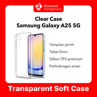 Gambar Case Samsung A25 5G Transparent Bening Anti Kuning Airbag TPU Silikon dari Diamond Handphone Bali Kota Denpasar 1 Tokopedia
