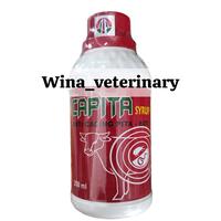 Gambar CAPITA syrup 250ml - Obat Cacing Pita pada Sapi, Kerbau, kambing, Domba dari Wina Pet and Poultry Kota Semarang 1 Tokopedia