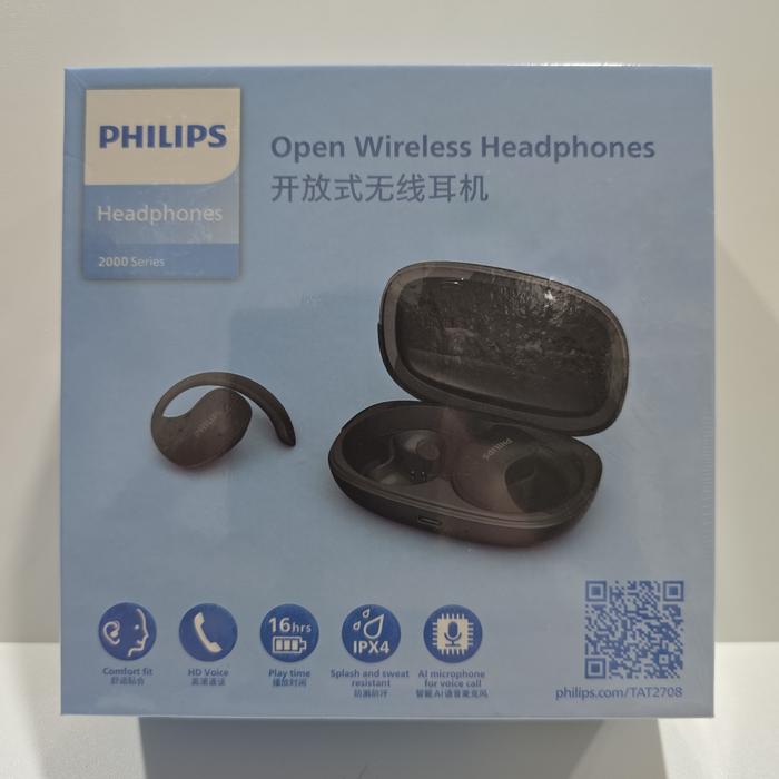 Gambar Philips TAT2708 Open Ear Wireless Headphone TWS IPX4 AI Microphone 2000 Series - Garansi Resmi - Hitam dari bestdeal_NEW Kota Administrasi Jakarta Pusat 2 Tokopedia