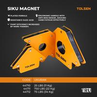 Gambar Siku Magnet Las 25 LBS 50 LBS 75 LBS MAGNETIC WELDING HOLDER Tolsen - 75 LBS (34 Kg) dari Truteknik Kota Tangerang 1 Tokopedia