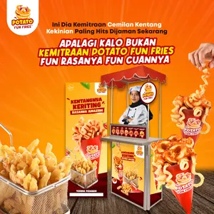 Paket Bisnis Usaha Kemitraan Potato Fun Fries