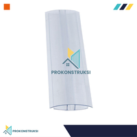 Gambar Profil Sambungan Polycarbonate - List H 6mm - Warna Clear dari Alderon Polycarbonate Kota Tangerang Selatan 3 Tokopedia