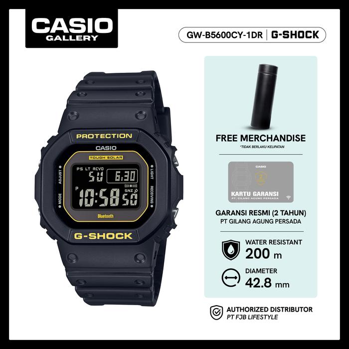 Gambar G-Shock Jam Tangan Pria GW-B5600CY-1DR Original Digital dari Casio Gallery Indonesia Kota Administrasi Jakarta Pusat Tokopedia