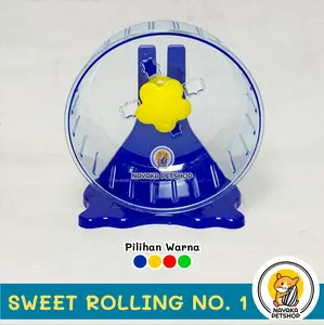Sweet Rolling No. 1 Kincir Hamster Jogging Mainan Roda Wheel Putar Hewan