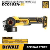 Gambar Dewalt Brushless Angle Grinder / Gerinda Tangan Baterai 18/20V Max 100mm DCG405N-B1 (Unit Only) - DCG405N-B1 Only dari Dewalt ID Kota Administrasi Jakarta Barat 2 Tokopedia