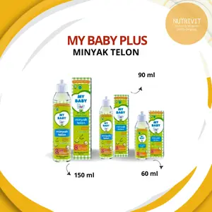 MINYAK TELON PLUS MY BABY 8 Hours Protection 60ml/ 90ml/ 150ml - Menghangatkan tubuh anak - Varian -