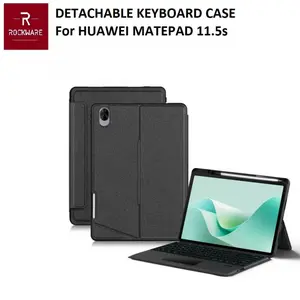 ROCKWARE DKBHW115S - Detachable Keyboard with Case for HUAWEI MatePad 11.5s
