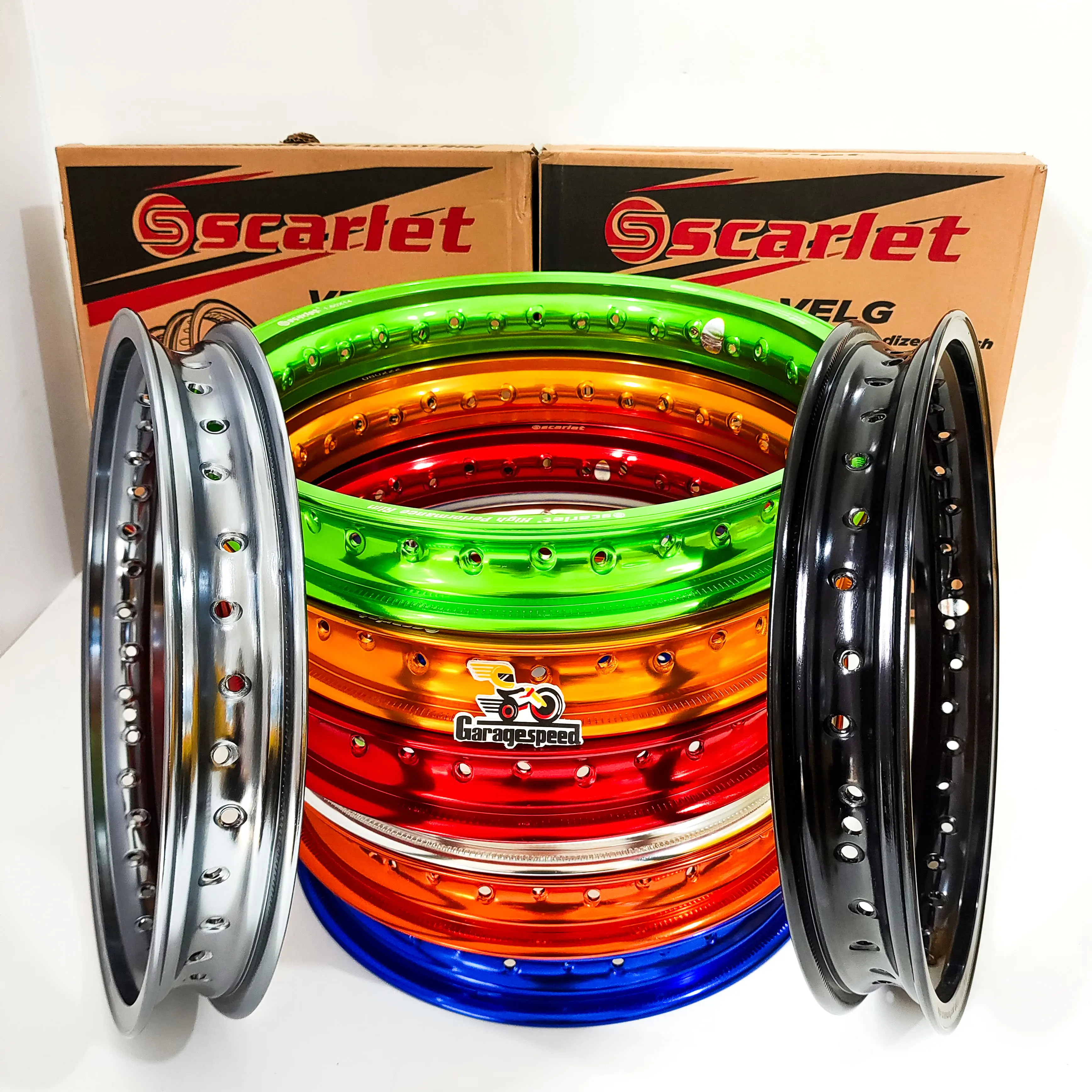 Velg Ring 14 140 160 Scarlet Velg Matic Beat Vario Mio Ring 14