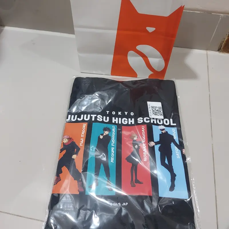 tote bag jujutsu kaisen x tomoro 0