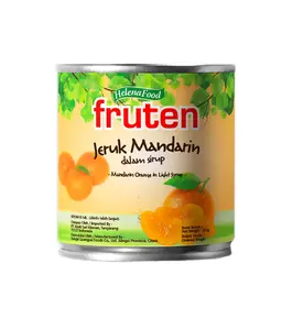 BUAH JERUK MANDARIN KALENG Fruten Buah jeruk mandarin kemasan kaleng/Mandarin Orange in Syrup/312 gr