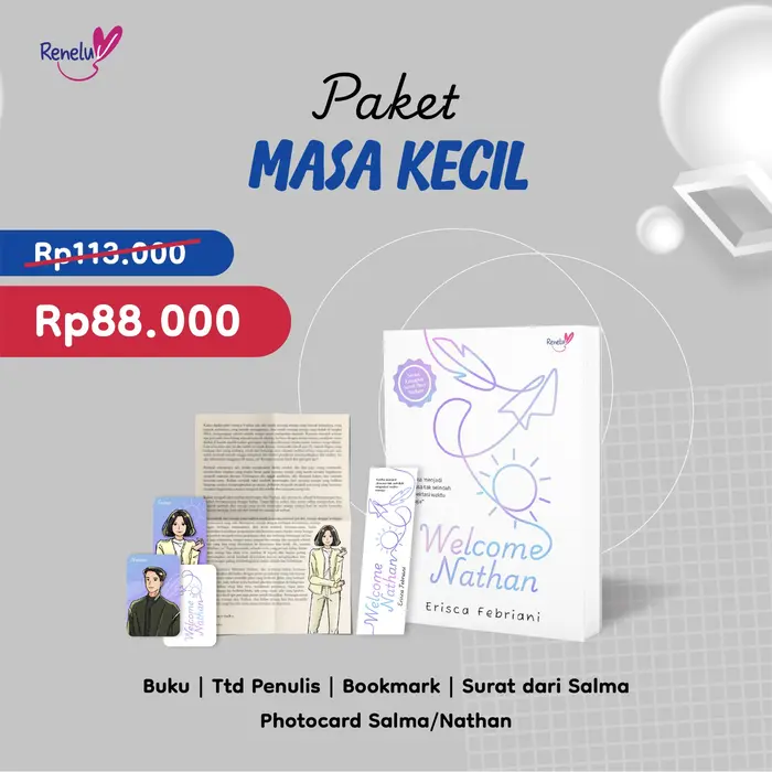 Gambar Buku Novel - Welcome Nathan By Erisca Febriani - Bumi Fiksi - PO dari Bumi Fiksi Makassar Kota Makassar 5 Tokopedia