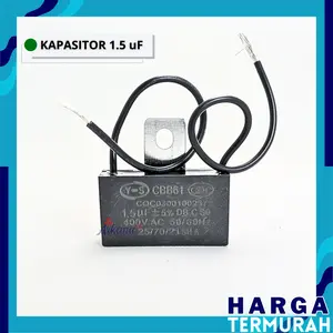 KAPASITOR KOTAK KABEL 1.5UF | KAPASITOR FAN | CAPASITOR KIPAS ANGIN