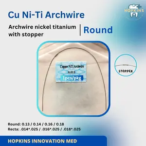 Kawat Cuniti 0.013-0.018 Round isi 1 pcs/pack kawat gigi/archwire