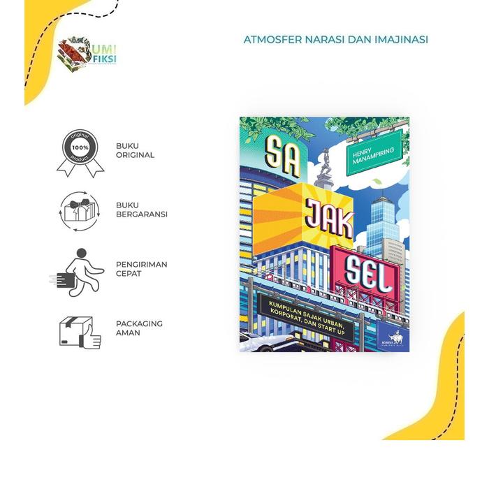 Gambar [ PROMO ] PREE ORDER - BUKU NOVEL -  SA JAK SEL BY HENRY MANAMPIRING - BUMIFIKSI dari Bumifiksimedan001 Kota Medan Tokopedia