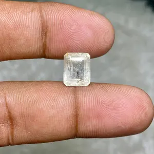Natural white Topaz Batu White Topas Asli Batu topaz