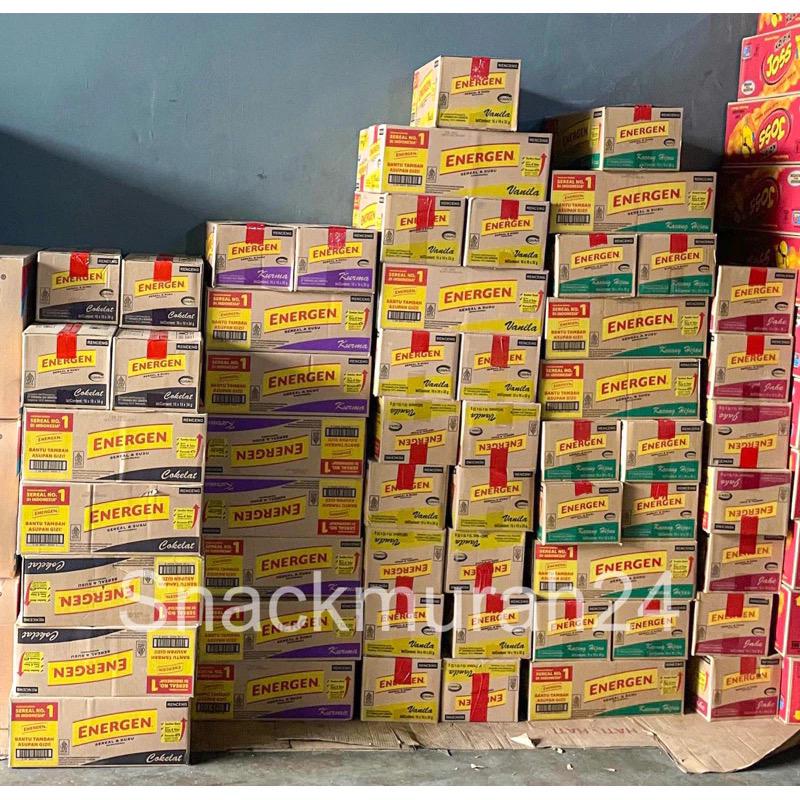 Energen isi 16 Renteng Per Dus Champion Cokelat Vanila Kurma Jahe ...