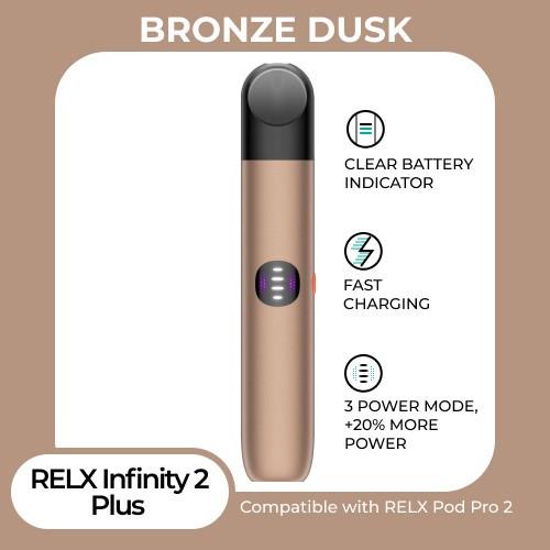 Jual RELX Infinity 2 Plus Device - Bronze Dusk - Kota Administrasi Jakarta  Selatan - Relx Gd Official Jakarta