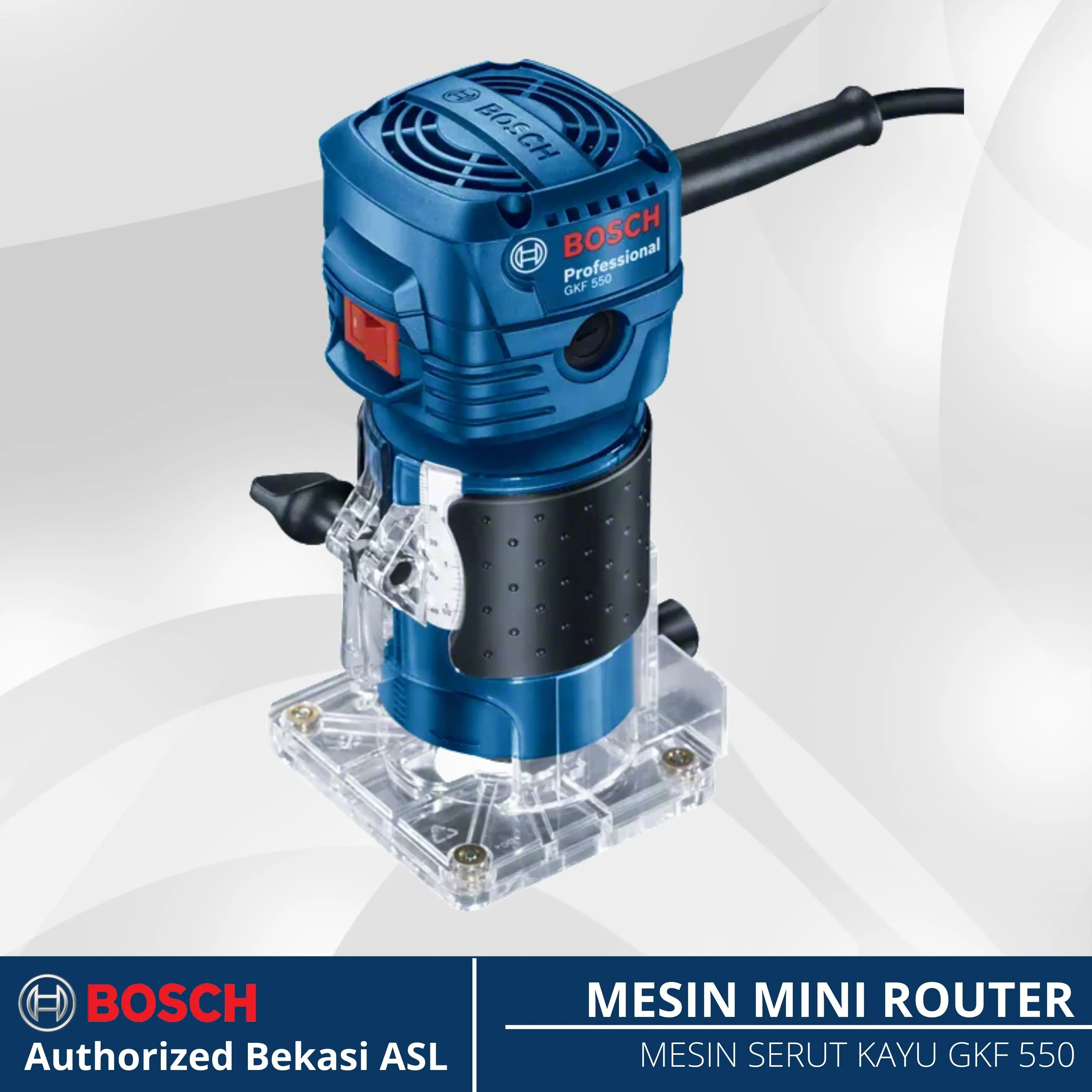 BOSCH MESIN SERUT KAYU GKF 550 / MINI ROUTER PN.06016A00K0