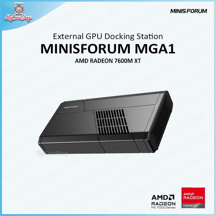 Jual MINISFORUM MGA1 EGPU ENCLOSURE DOCKING STATION WITH AMD