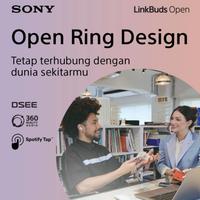 Gambar Sony LinkBuds Open WF-L910 Wireless Bluetooth Earphone, Truly Wireless Earbuds TWS Earphone with Open Ring Design WF L910 Headphone - Violet dari Click & Go Tokopedia Kota Bandung 3 Tokopedia