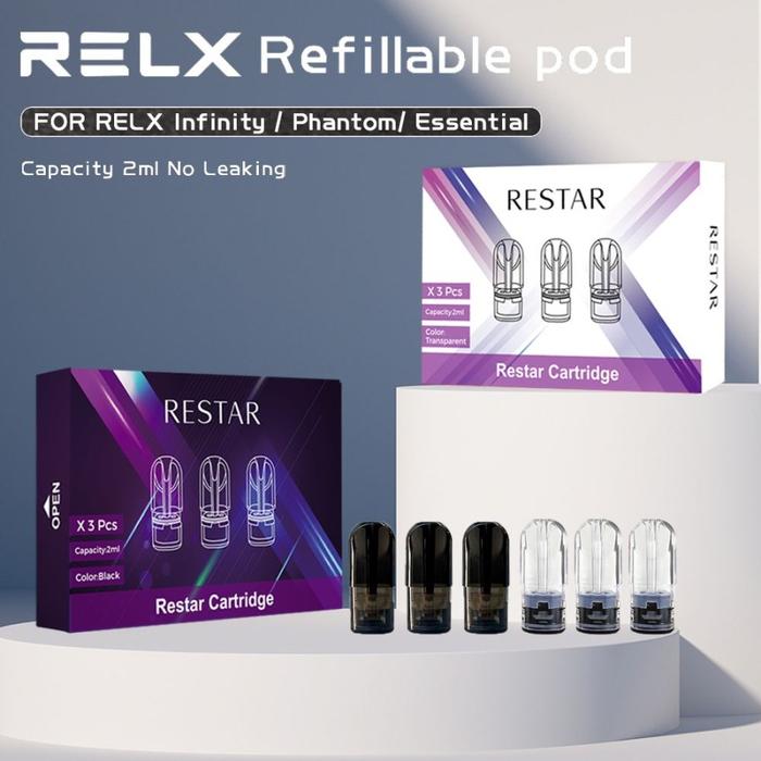 relx infinity refillable pods RELX Infinity Pods Lush Tobacco