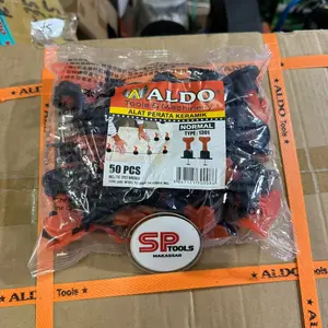 ALAT PERATA KERAMAK PUTAR / TILE LEVEL LEVELING 50PCS ALDO 1301