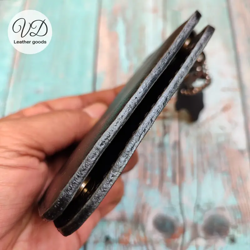 Gantungan Kunci STNK Mobil Motor Dompet STNK Kulit Asli Keychain 4