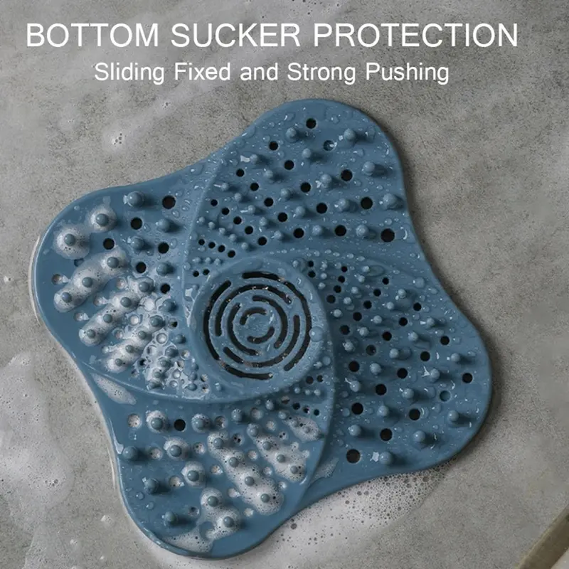 Silko Silikon Penutup Lubang Pembuangan Air Anti-Blocking Filter Cover 2