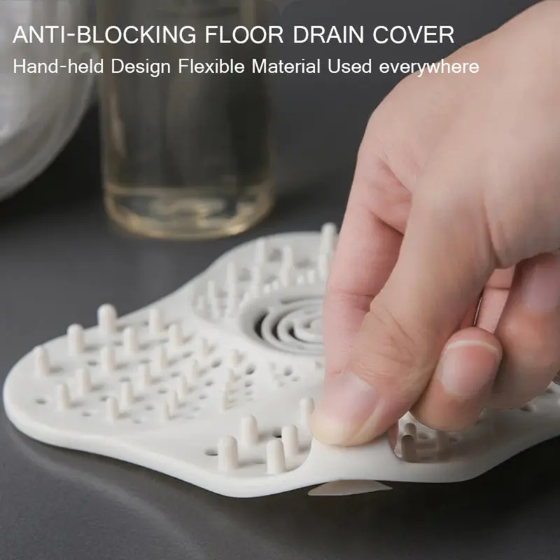 Silko Silikon Penutup Lubang Pembuangan Air Anti-Blocking Filter Cover 4