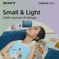 Gambar Sony LinkBuds Open WF-L910 Wireless Bluetooth Earphone, Truly Wireless Earbuds TWS Earphone with Open Ring Design WF L910 Headphone - Violet dari Click & Go Tokopedia Kota Bandung 5 Tokopedia