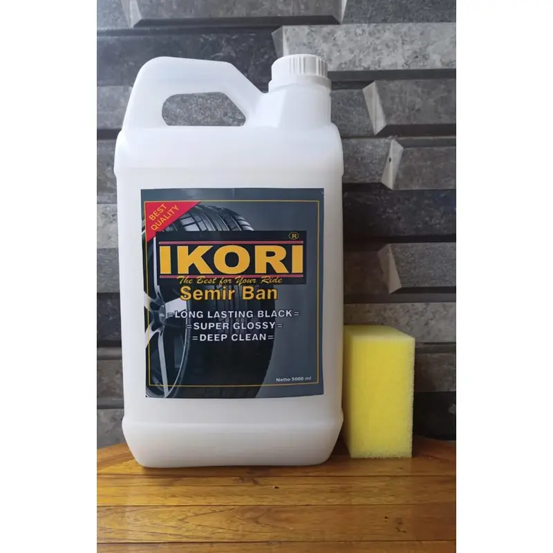 Semir Ban Ikori 5 Liter Murah Dan Original Hitam Wet Look Dan Kinclong Murah!!!!!! 0