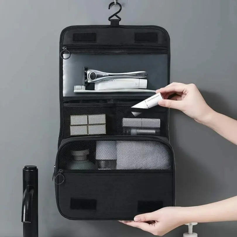 tas travel perlengkapan mandi washbag toiletries organizer travel bag camping outdoor