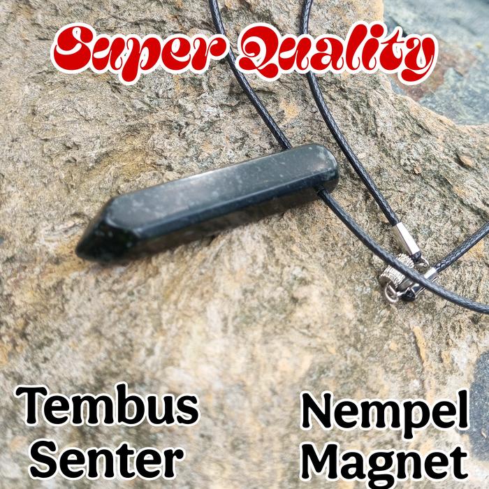 Gambar Kalung Liontin Black Jade Model Tombak dari Giok Style Kota Banda Aceh Tokopedia