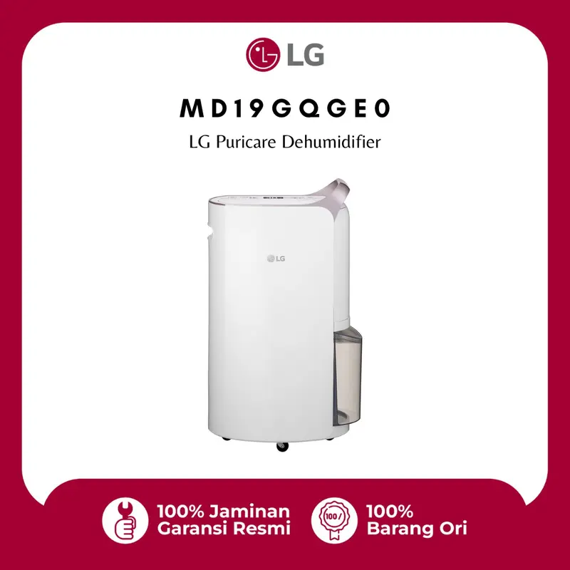 LG Puricare Dehumidifier MD19GQGE0 0