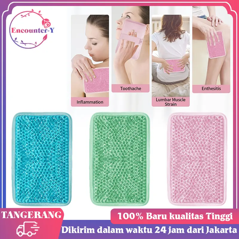 Hot And Cold Pack Pillow Gel Beads Kompres Es Lutut Kompres Lutut Dingin Untuk Panas Dan Dingin Sesuai Kebutuhan