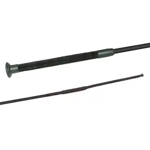 Fleck Dressage Whip Silk Touch Rosegold Silver Graphite Equestrian Pecut Berkuda