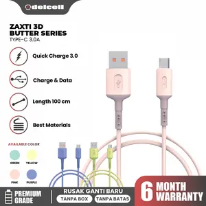 Delcell Kabel Zaxti Butter Series  USB Type C Fast Charging Cable Data
