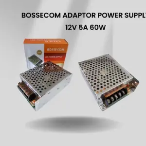 Power Supply LED CCTV Adaptor Jaring Trafo 12 V 3 A 5 A BOSSECOM