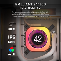 Gambar CORSAIR ICUE LINK TITAN 360 RX LCD RGB WHITE 360MM LIQUID AIO WATER CPU COOLER PROCESOR dari SOS SPORT ONLINE SHOP Kota Administrasi Jakarta Pusat 3 Tokopedia