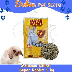 Pelet Super Rabbit 16 - Makanan Pakan Kelinci Super Rabbit