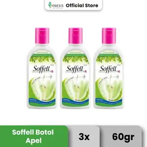 Soffell Botol Apel 60gr (PAKET ISI 3)