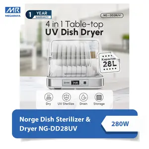 Norge 4 in 1 UV Dish Dryer Sterilizer NGDD28UV / NG-DD28UV 28L 280W